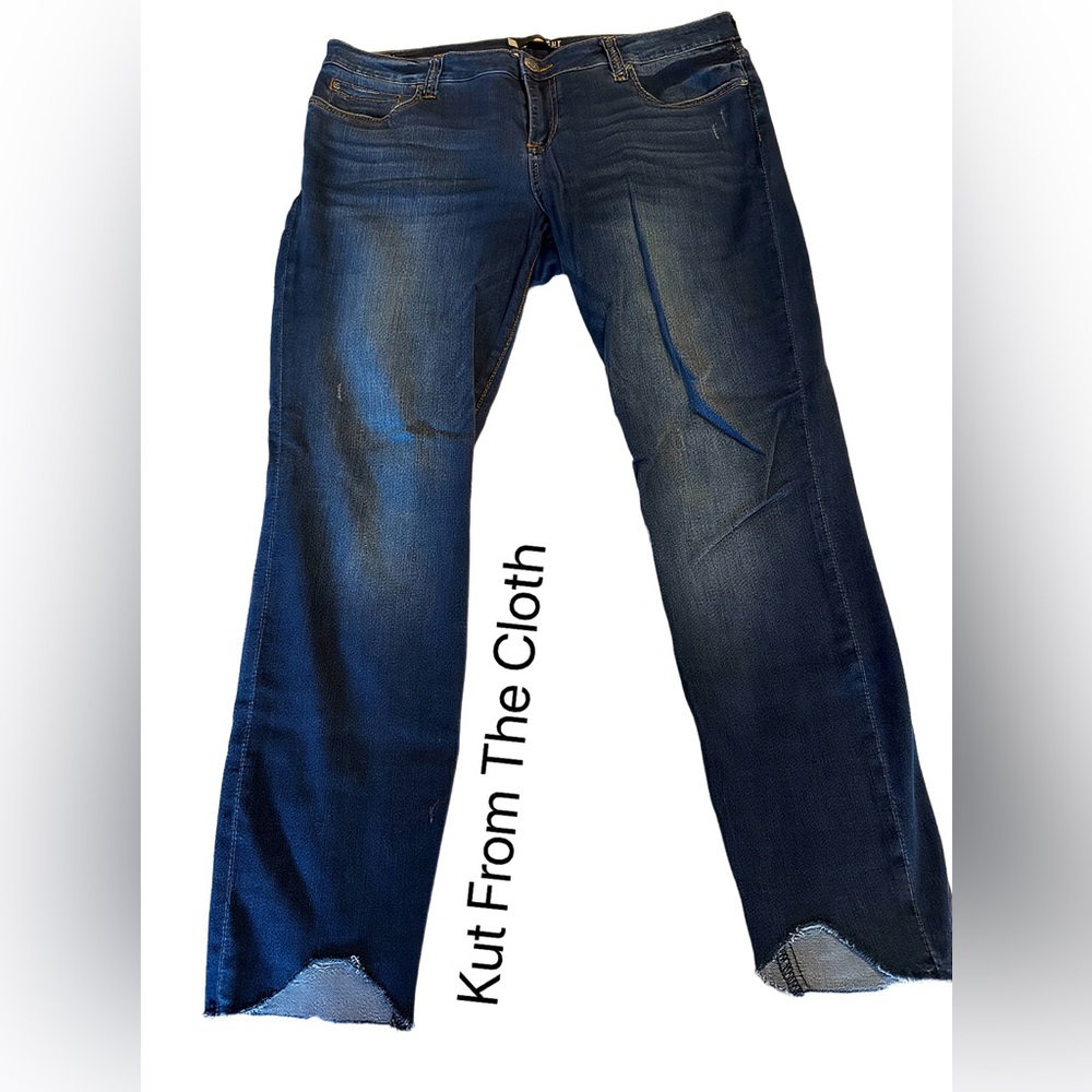 Kut from the Kloth Men's Dark Blue Bootcut Jeans